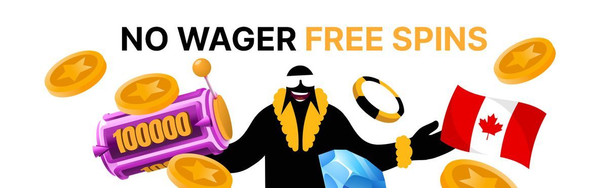 Best no wager free spins casino Canada
