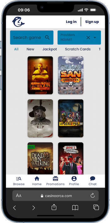 Nolimit City slots are compatible with mobile casino sites and apps
