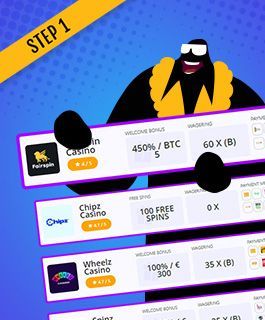 Choose a casino with a 100% match bonus casino offer