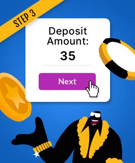 Select the amount you wish to deposit with VIP Preferred