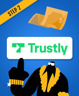 Select Trustly at a betting site