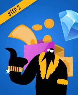 Go to cashier of your chose Swish gambling site