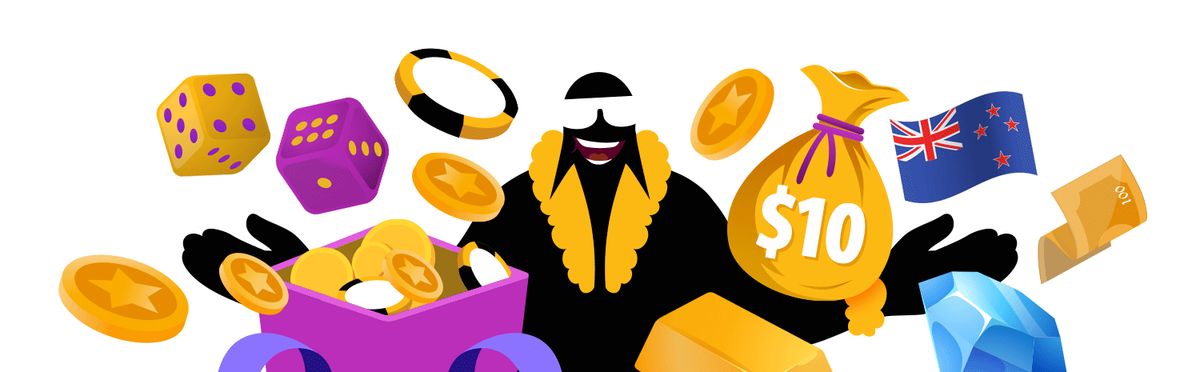 10 NZD minimum deposit casinos