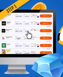 Select one of the top Eyecon casinosโจ