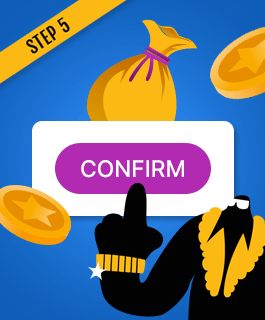 Confirming deposit and playing with your £10 match bonus