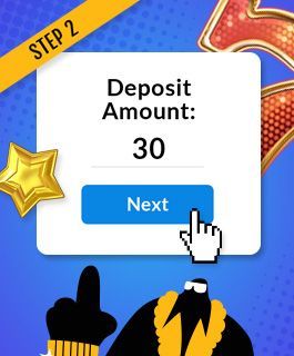 Confirm deposit amount using mobile bill or credit