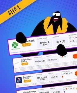 Choose a casino with a 100% match bonus casino offer