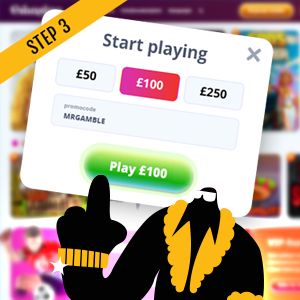 Use the bonus code and make a safe real money deposit to your UK casino account to get your online casino bonus whether it is bonus money or free spins
